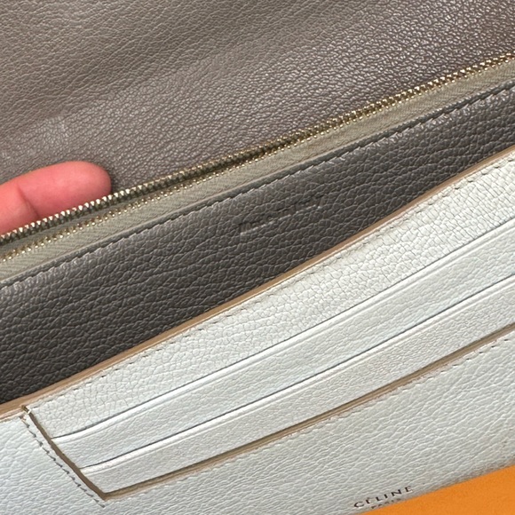 Celine Wallet in Powder Blue - Picture 9 of 13